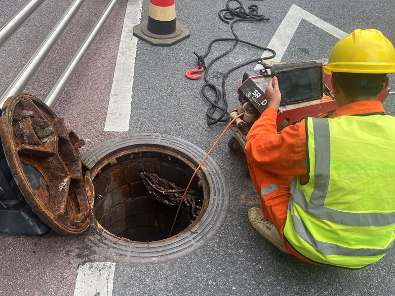 萧山市政管道内窥检测